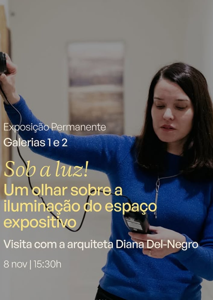 Poster for the guided tour of the MACAM Museum led by Diana Delnegro.